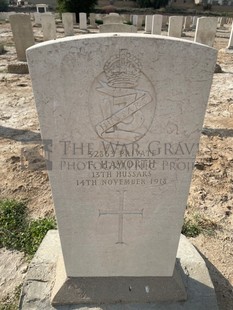 BAGHDAD (NORTH GATE) WAR CEMETERY - HAWORTH, F